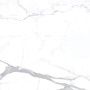 Marble Effect White Large Format Over 600x600 Porcelain for Wall/Floor; Finish - Matt